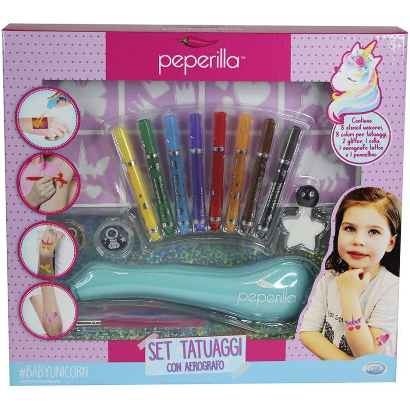 Set de Tatuajes con Aerógrafo