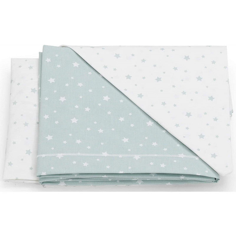 Juego de Sábanas para Cuna ItalBaby Verde