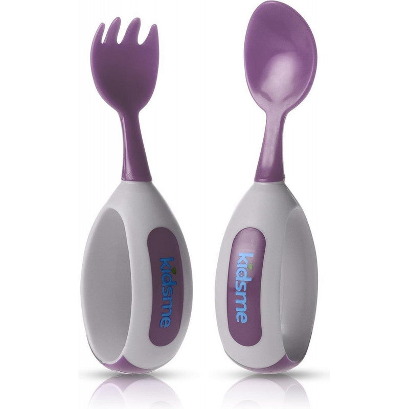 Juego de Cubiertos Ergonómicos Rosa