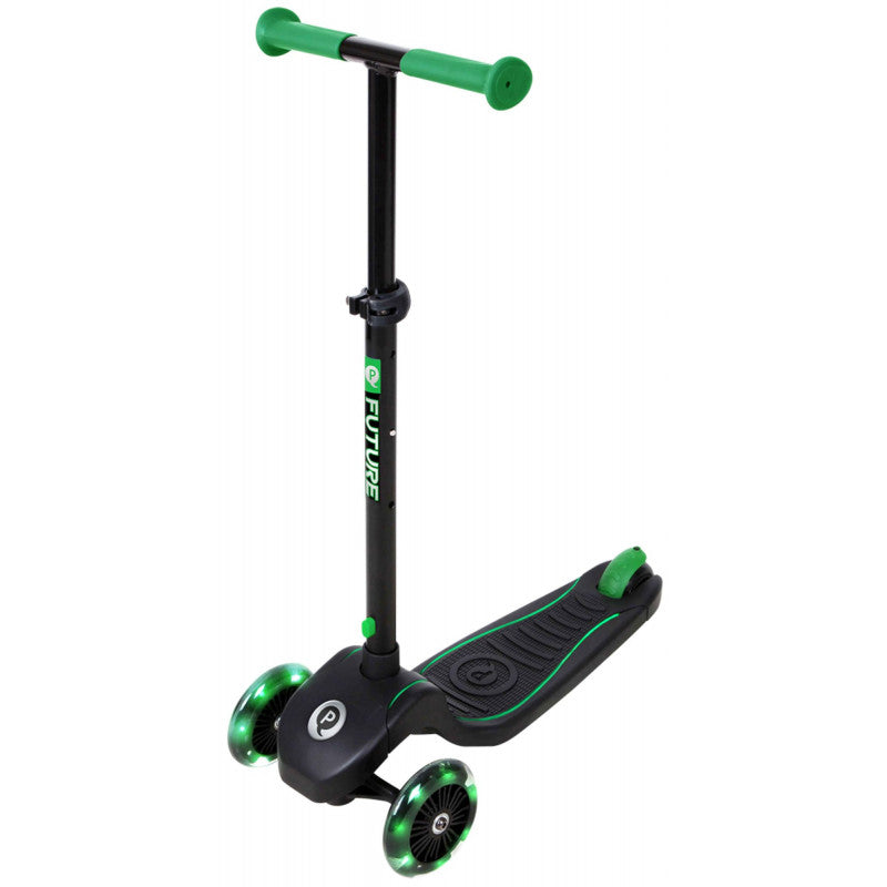 QPlay Future Scooter - Patinete con luces LED