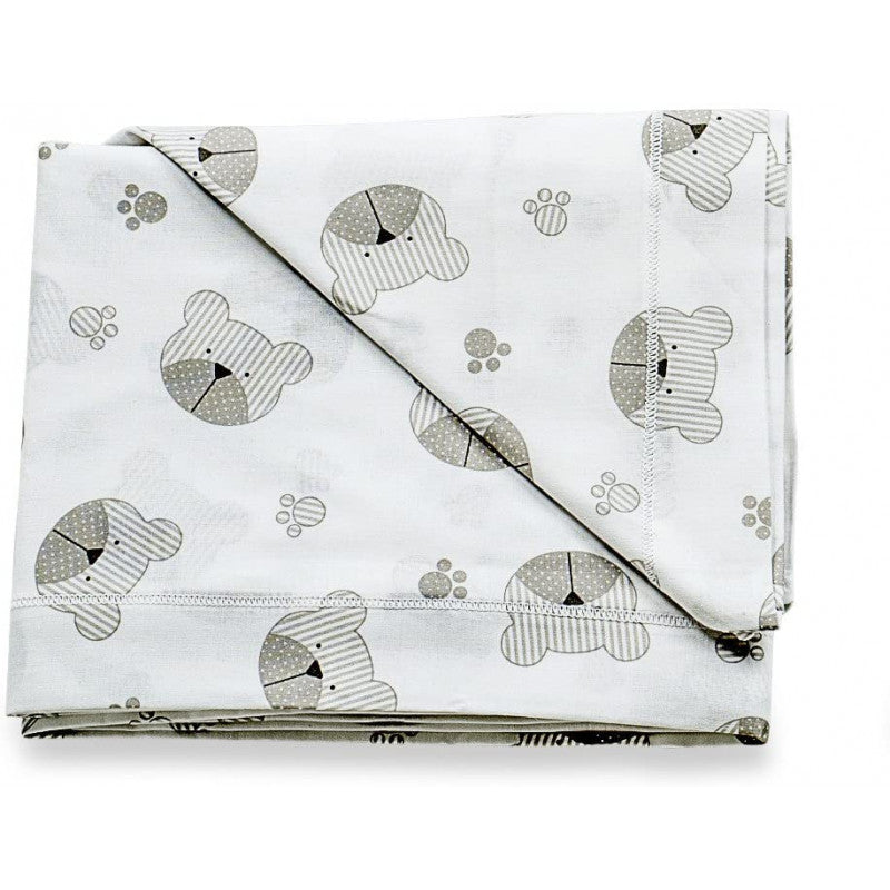 Juego de sábanas para cuna ItalBaby Gris