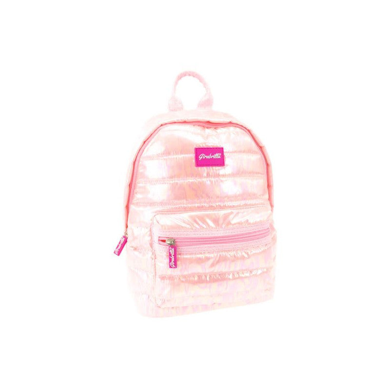 Girabrilla - Mochila Puffer Casual - Rosa