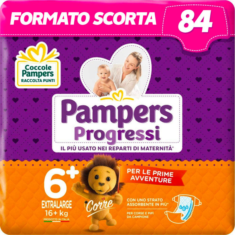 Pampers Progressi Pentapack - Talla 6