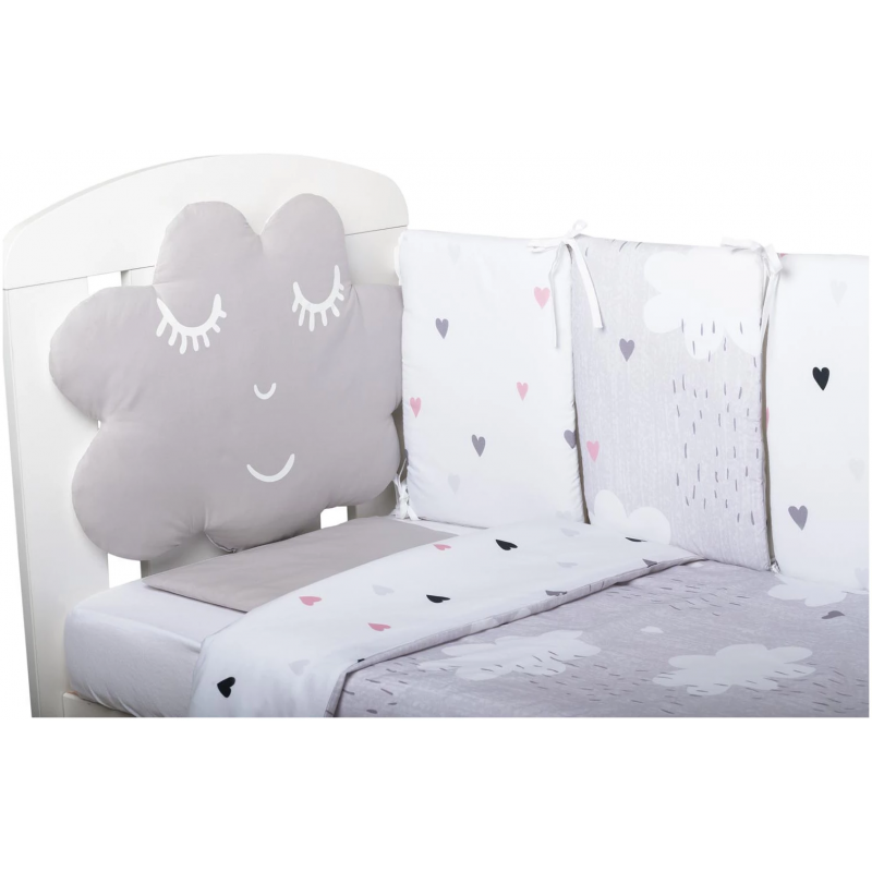 Juego Textil para Cuna Sleepy Cloud - 10 piezas