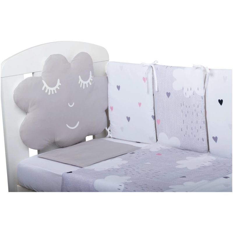Juego Textil para Cuna Sleepy Cloud - 10 piezas