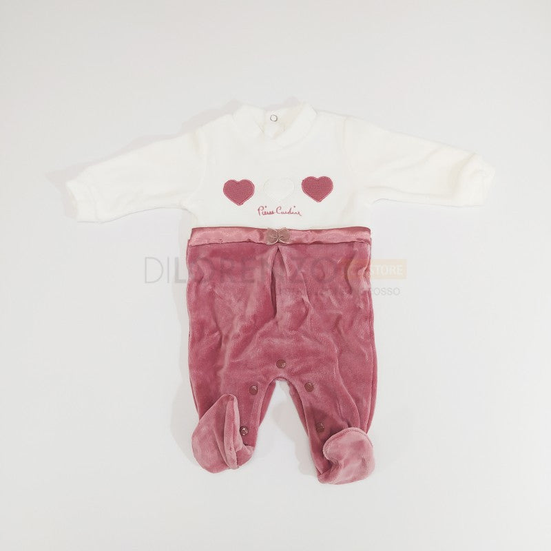 Pelele Pierre Cardin Rosa Antiguo Talla 3 6/9