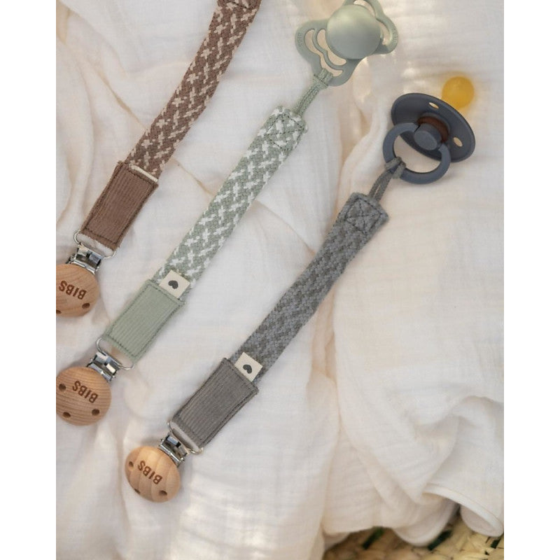 Baberos - Sujetachupetes universal Paci Clip - Gris