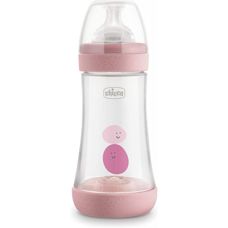 Biberón Chicco Perfect 5 - 300 ml - Rosa