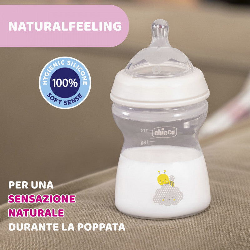 Chicco - Biberón Natural Feeling 250ml
