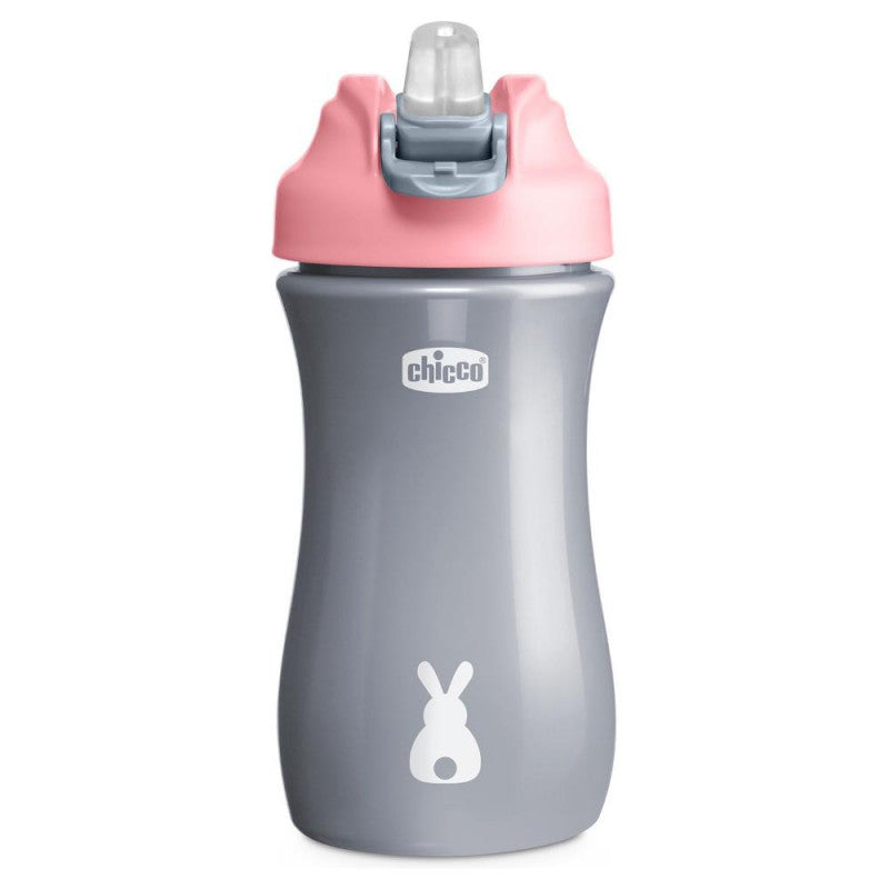 Chicco - Vaso para niños Pop Up +2 años Rosa
