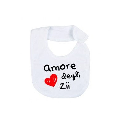 Babero Bebé Amor de los Tíos